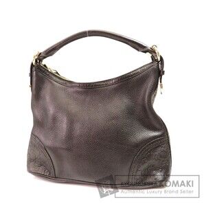 Gucci GG Pattern Leather Handbag